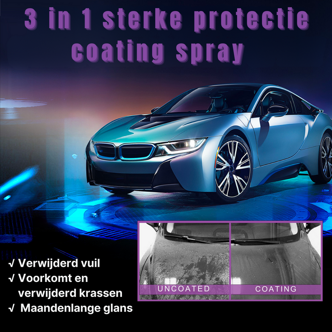 3 in 1 Nano Keramische Coatingspray | 1+2 Gratis