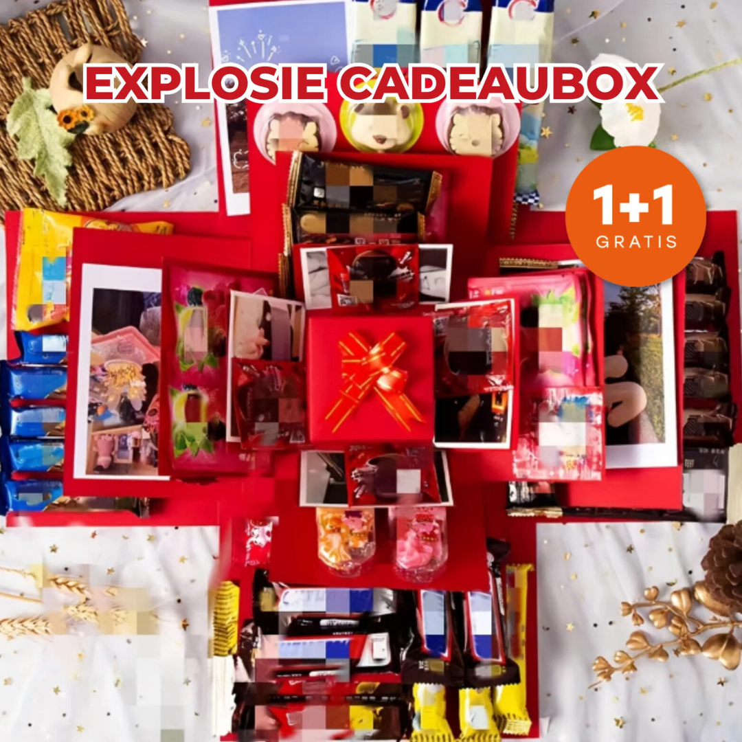 Explosie Cadeaubox | 1+1 Gratis