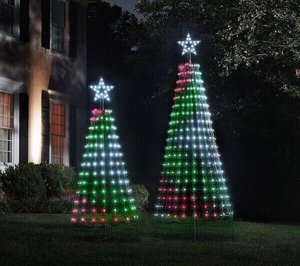 HolidayGlow™ | Meerkleurige LED Geanimeerde Buiten Kerstboom