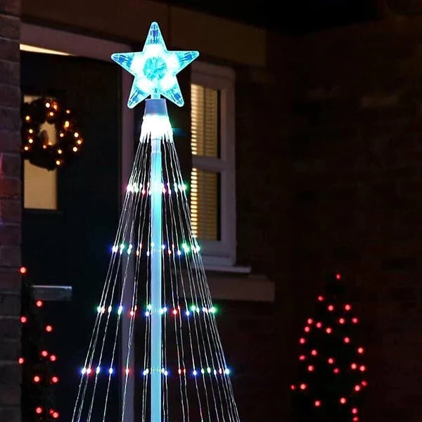 HolidayGlow™ | Meerkleurige LED Geanimeerde Buiten Kerstboom